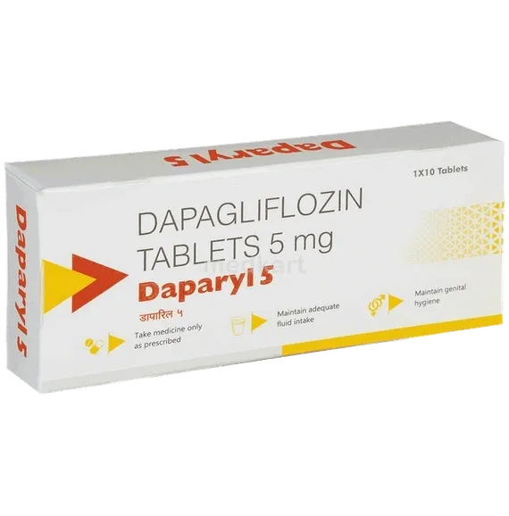 daparyl 5mg tablet 10's